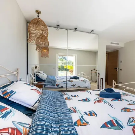 Villa 06ak1 - 4 Bedrooms Swimming Pool And Sauna Villeneuve-Loubet